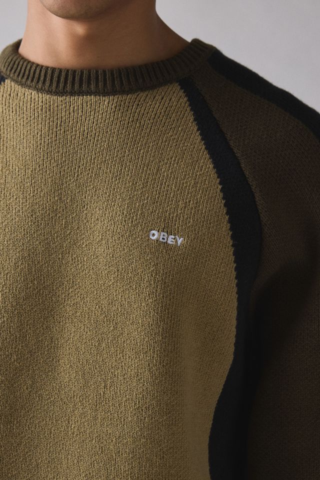 OBEY Raglan Crew Neck Sweater #3