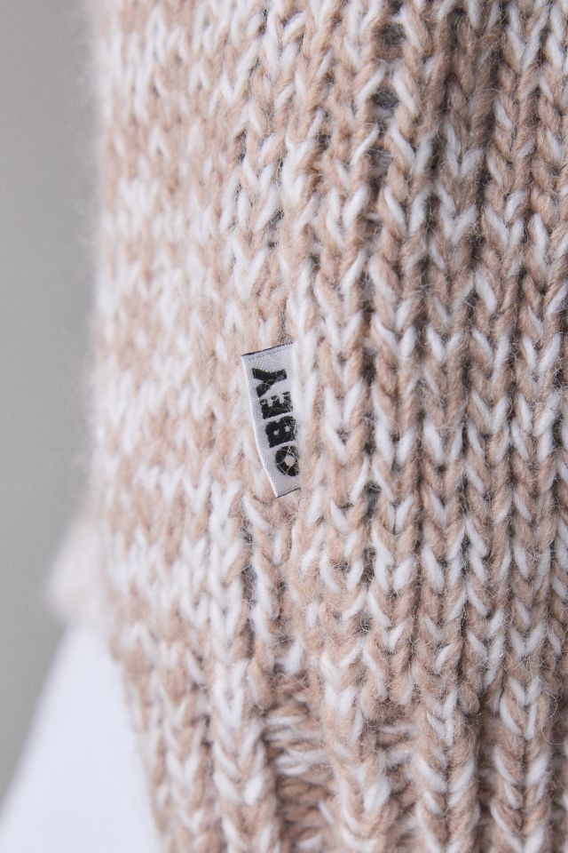 OBEY Zip Up Beach Sweater #3