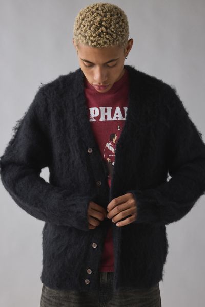 OBEY Patron Shaggy Cardigan