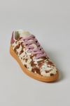 Coolway Women's Goal Animal Print Sneaker