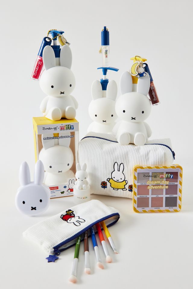 The Crème Shop X Miffy Embroidered Corduroy Cosmetic Bag #3