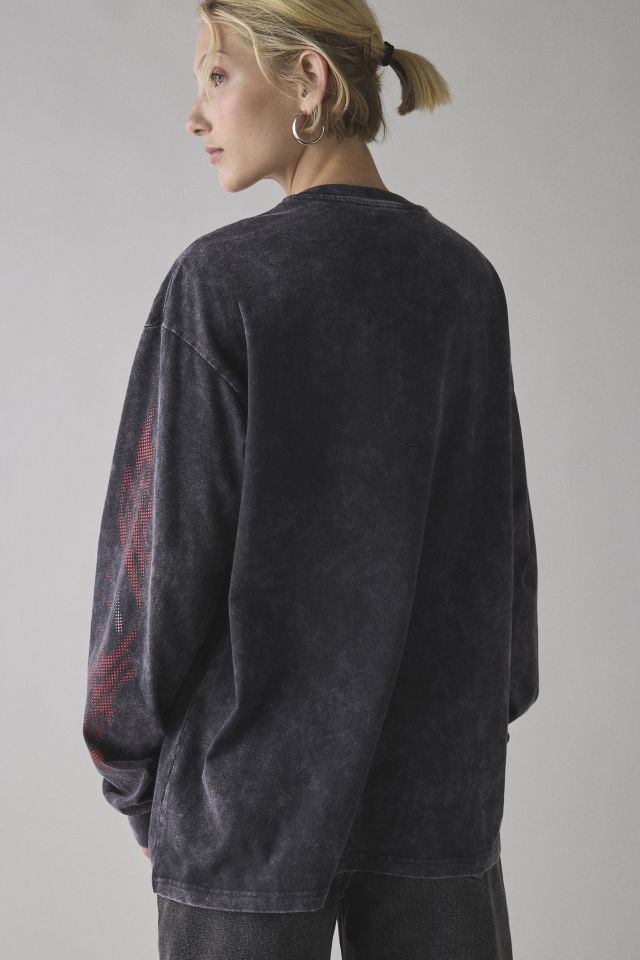 Puma Tech Graphic Washed Oversized Long Sleeve Tee #3