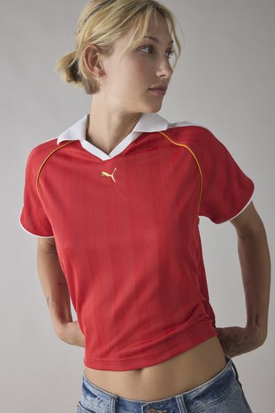 Puma T7 Cropped Football Jersey Tee Product Page