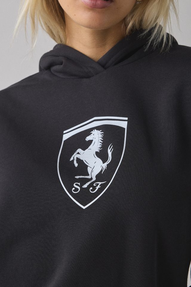 Puma Scuderia Ferrari Shield Graphic Hoodie Sweatshirt #1