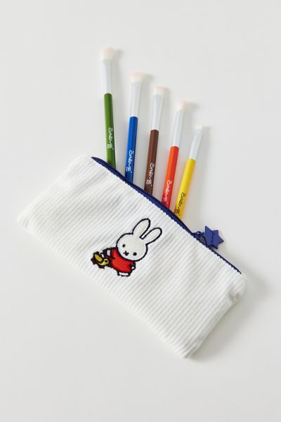 The Crème Shop X Miffy Everyday Essentials Eyeshadow Brush & Makeup Bag Set