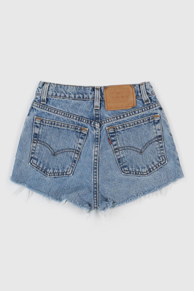 Vintage 90s Levi’s® 512 Distressed Shorts #1