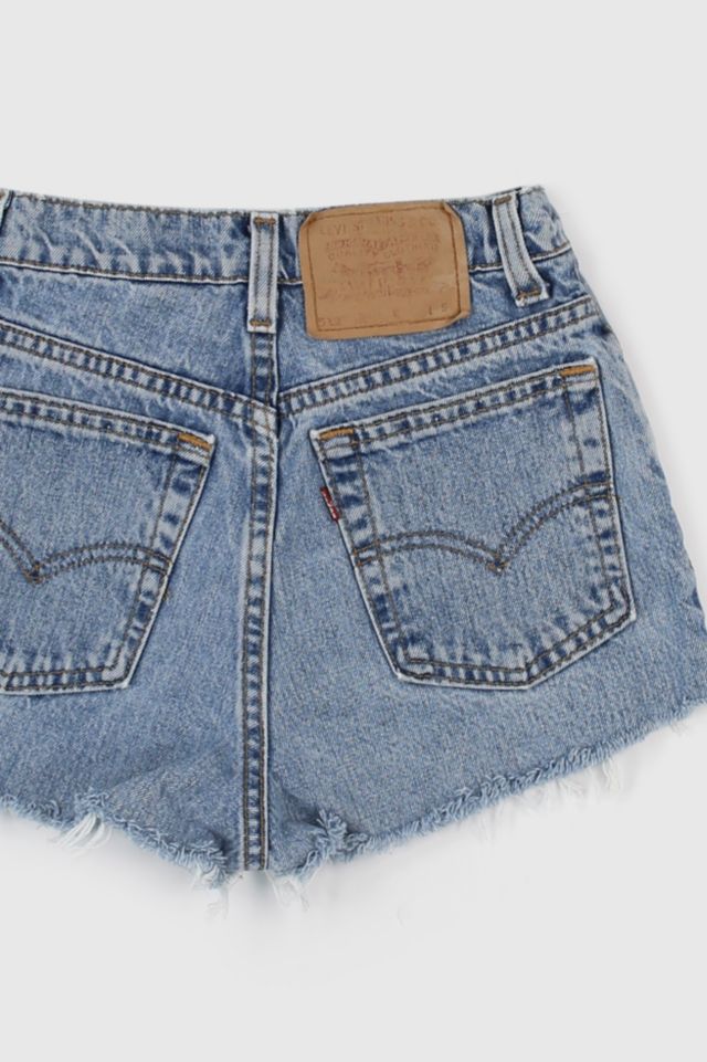 Vintage 90s Levi’s® 512 Distressed Shorts #3