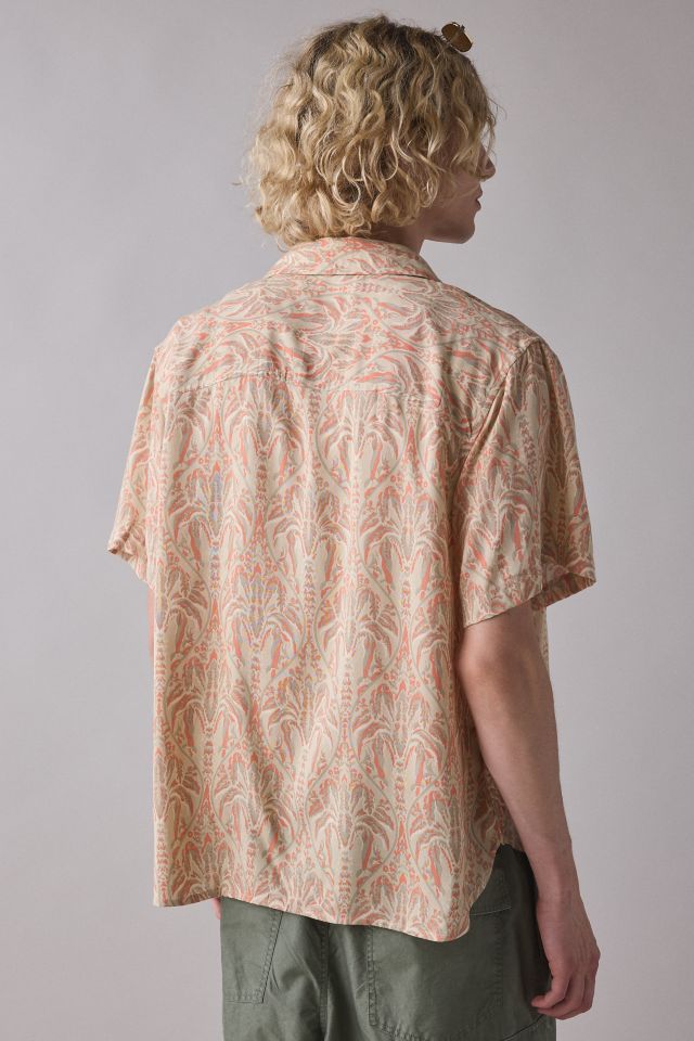 Chemise en rayonne imprimée UO #1