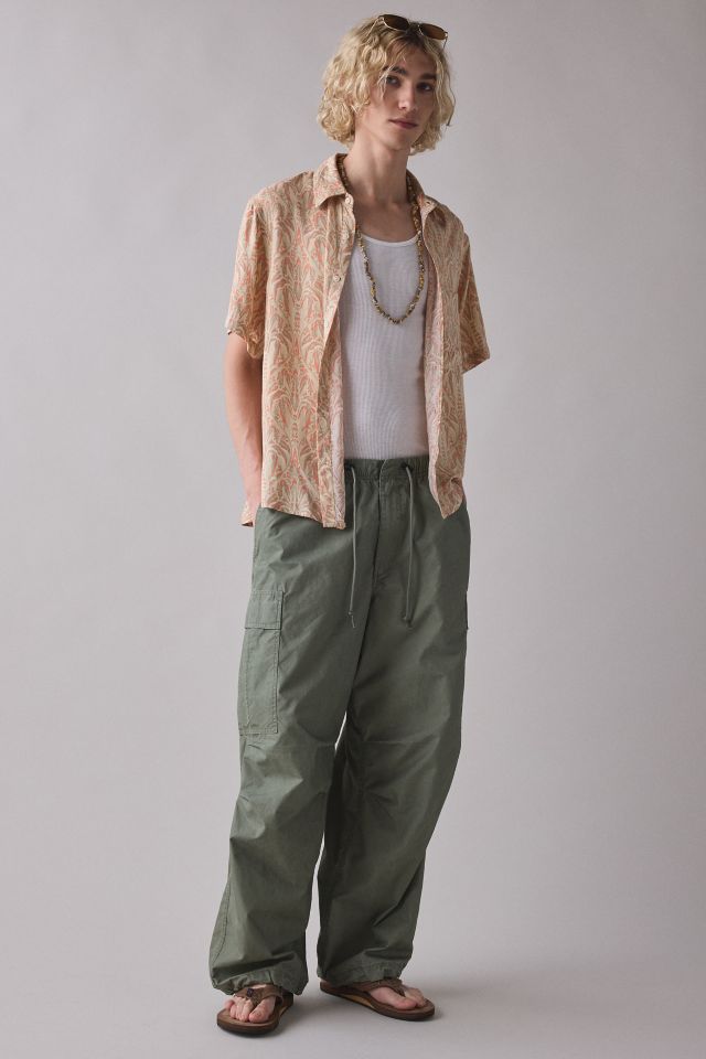 Chemise en rayonne imprimée UO #2