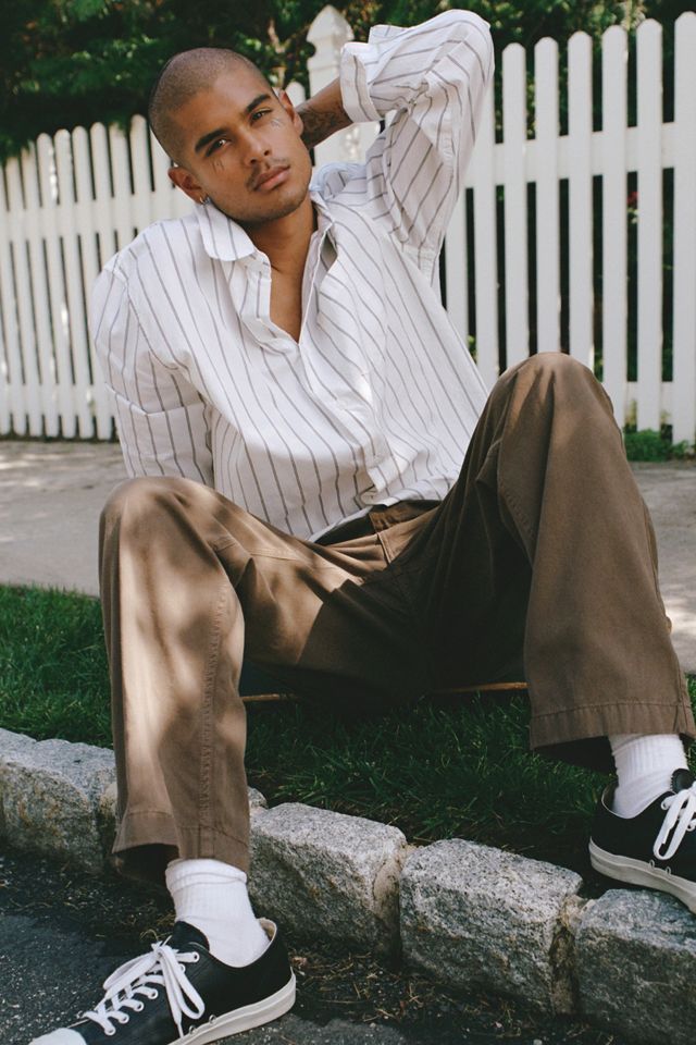 UO The Baggy Dress Shirt | Collared Button Down | Urban Outfitters