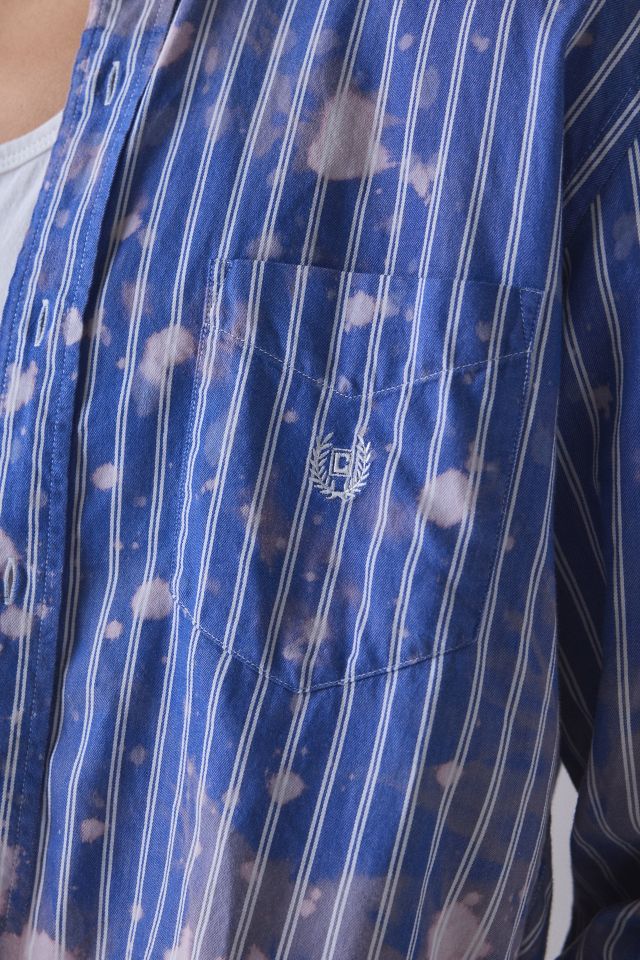 ReMADE By UO Bleach Splatter Long Sleeve Shirt #3