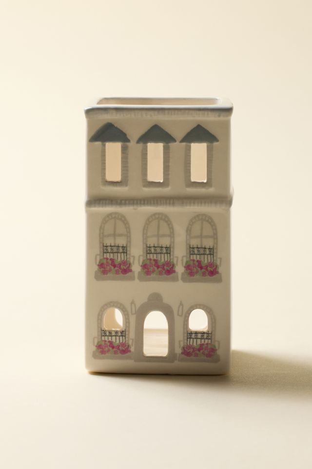 Paddywax Parisian Townhouse Cone Incense & Tea Light Holder Set #1