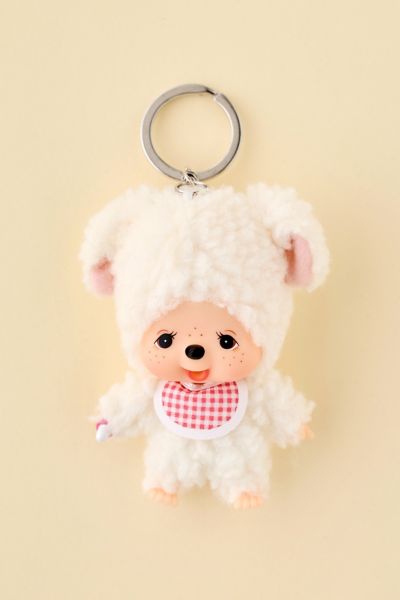 Monchhichi Friends Sheep Plushie Keychain