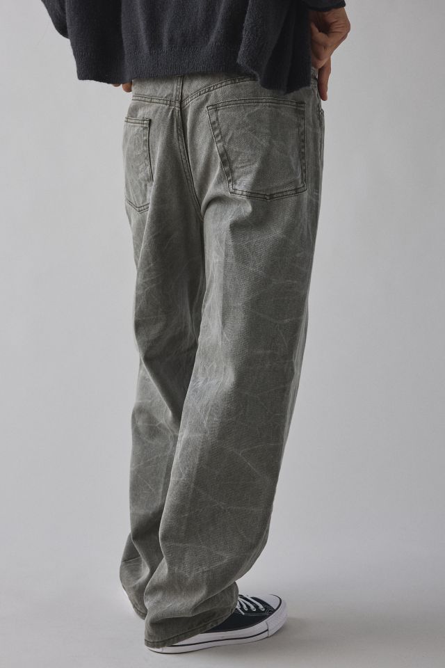 OBEY Classic Wrinkle Baggy Jean #1