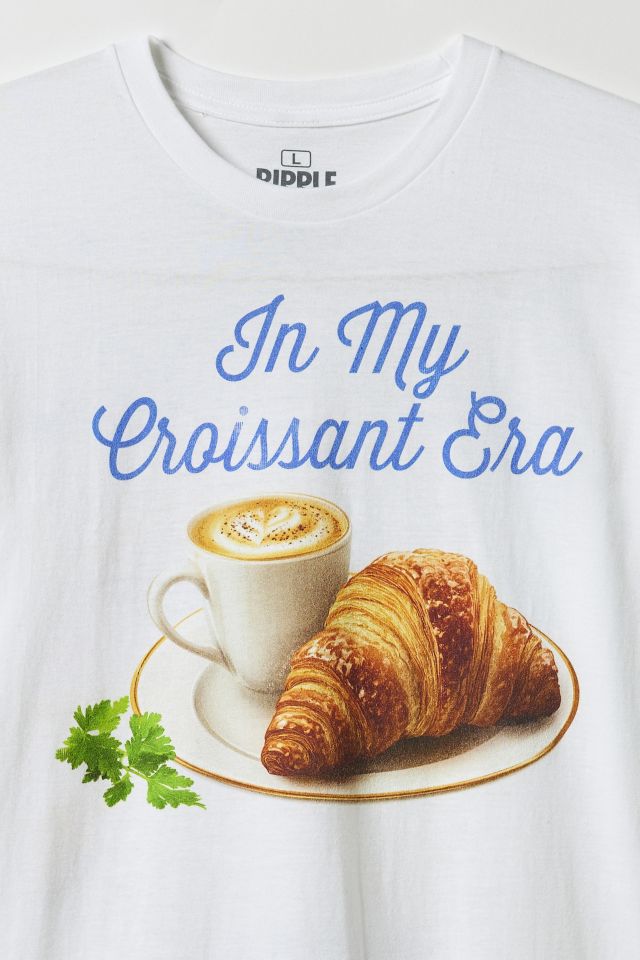 Croissant Cafe Graphic Tee