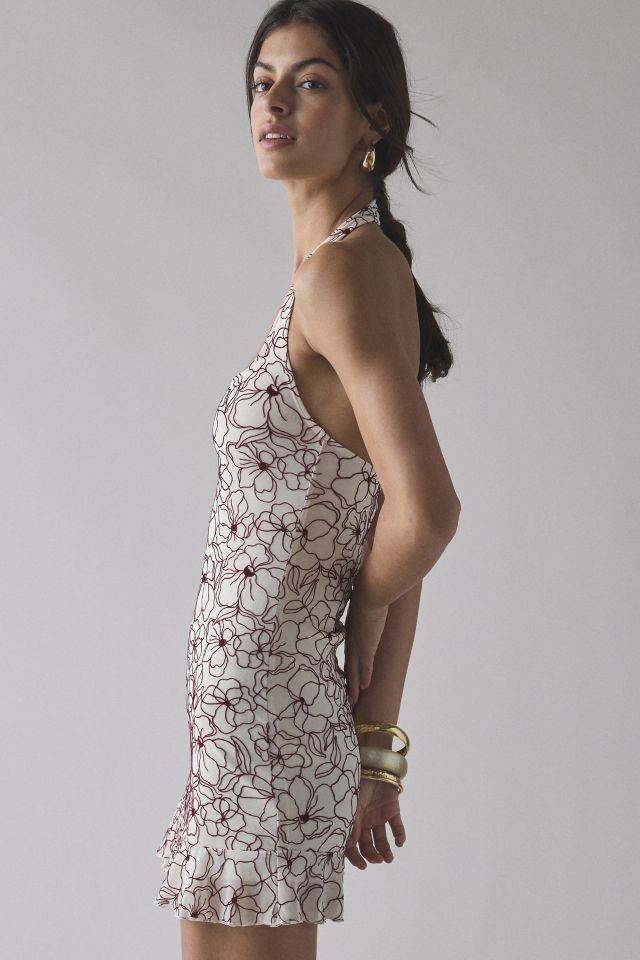 Motel Broly Square Neck Halter Mini Dress #3