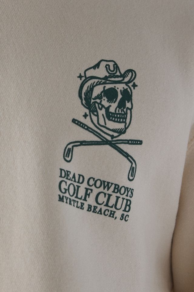 Dead Cowboys Golf Club Graphic Crew Neck Sweatshirt #4