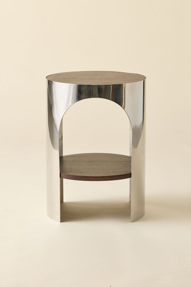 Rue Round Storage Nightstand #2