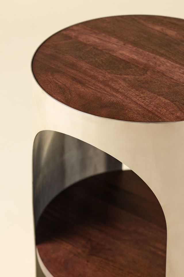Rue Round Storage Nightstand #4