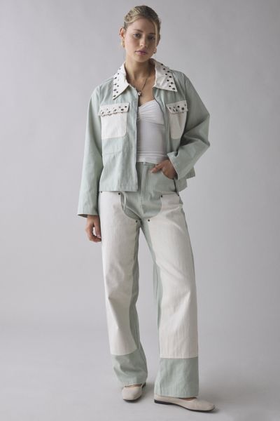 Ghospell Billie-Jean Studded Oversized Jacket