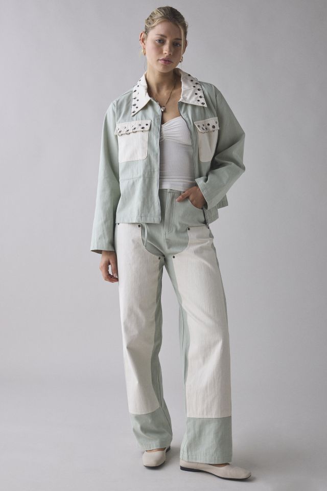 Ghospell Billie-Jean Studded Oversized Jacket #4