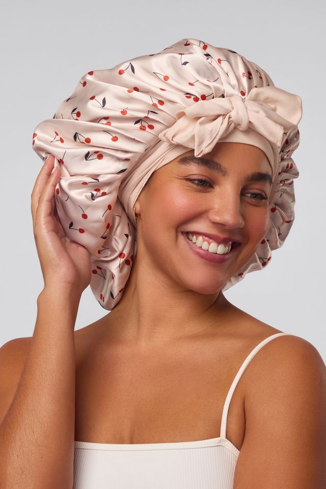 KITSCH Adjustable Oversized Satin Bonnet #1