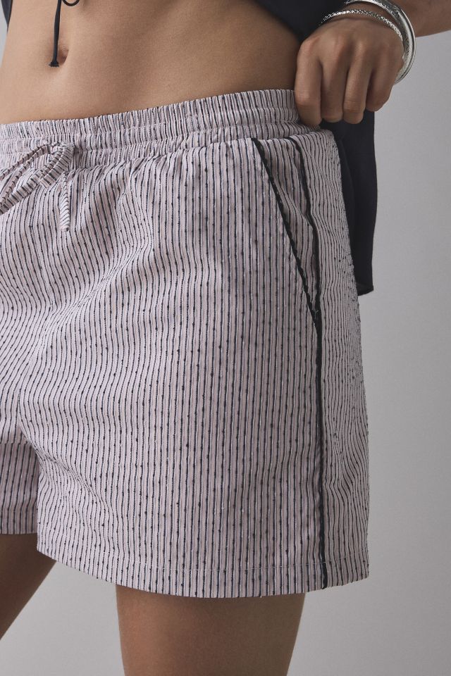 Ghospell Dara Stripe Drawstring Pull-On Short #1