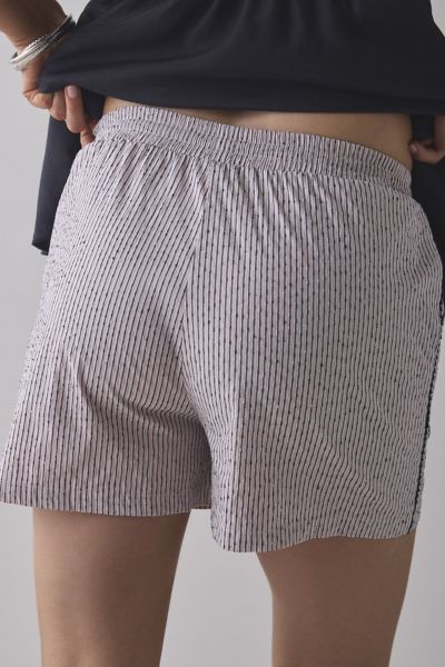 Ghospell Dara Stripe Drawstring Pull-On Short