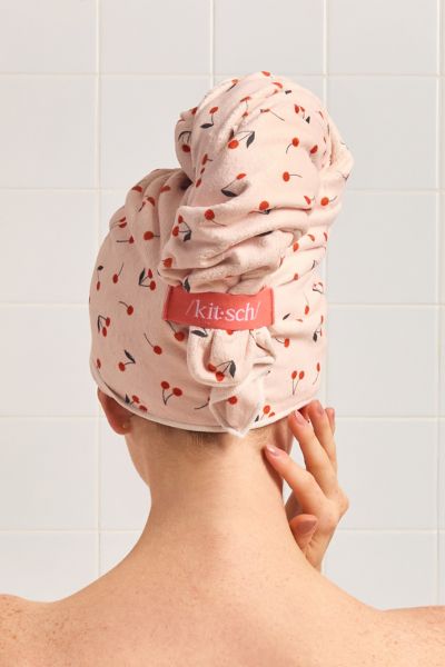 Serviette à séchage rapide surdimensionnée pour cheveux KITSCH