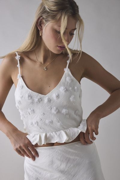 トップス sister jane \"Cha Cha Ruffle Bandeau Top\" Sister Jane Cha Cha Ruffle Tube Top | Urban Outfitters