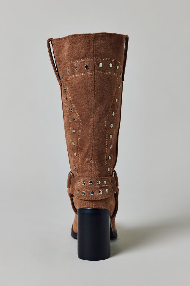 Azalea Wang Cirilla Studded Harness Boot #3