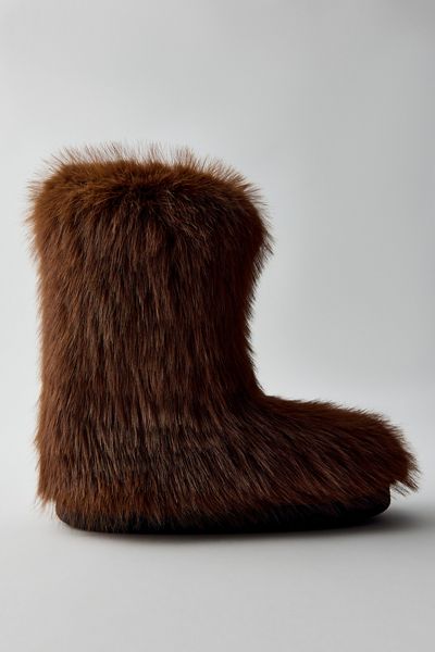 Azalea Wang Dipa Faux Fur Boots