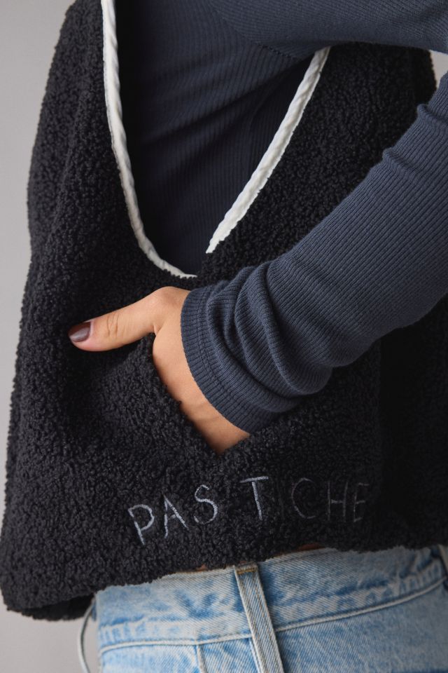 PASTICHE Montana Reversible Piled Fleece Vest #3