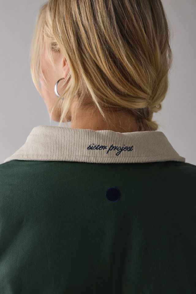 PASTICHE Land Waxed Cotton Puffer Barn Jacket #5