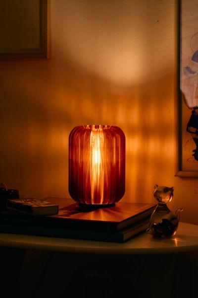 Wooj Design X Christopher Merchant The Mini Allium Lamp In Amber At Urban Outfitters