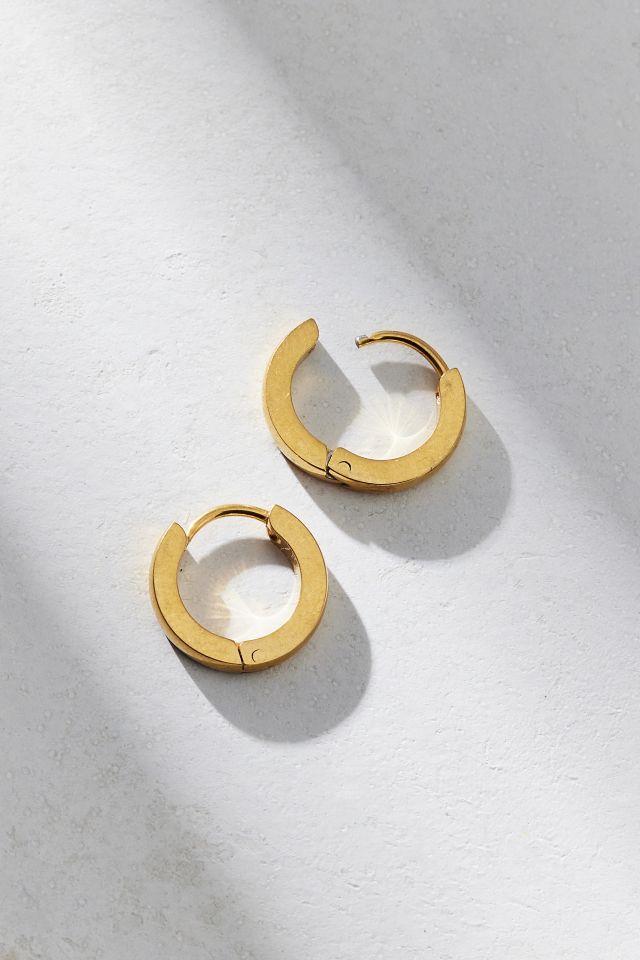 Stainless Steel Mini Hoop Earring #1