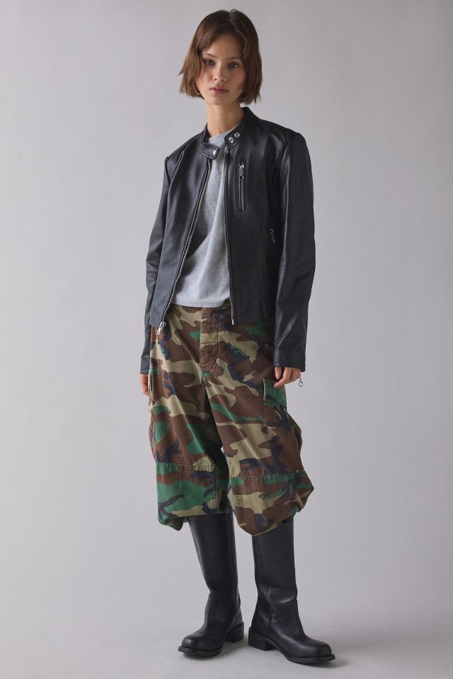 Schott NYC Lambskin Leather Moto Jacket #2