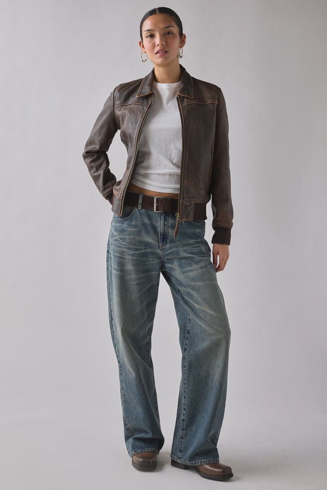 Schott NZ Lambskin Leather Flight Jacket #2