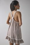 Kimchi Blue Gracie Gingham Cotton Sleeveless Frock Mini Dress