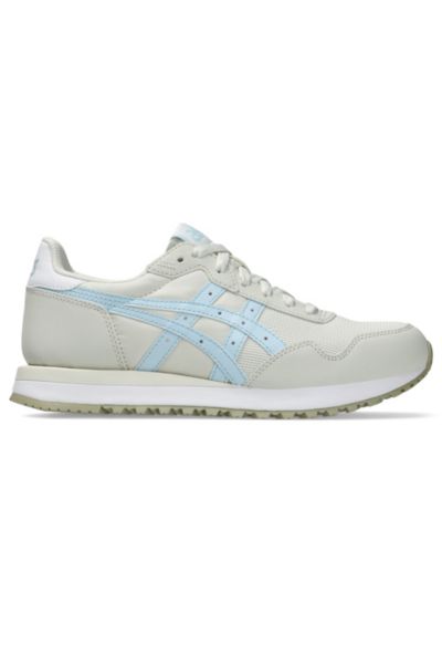 Shop Asics Tiger Runner Ii Sportstyle Sneakers In Cream/light Blue, Women's At Urban Outfitters