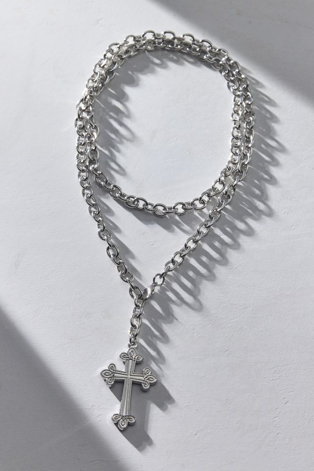 Collier enveloppant avec pendentif croix Christa #1