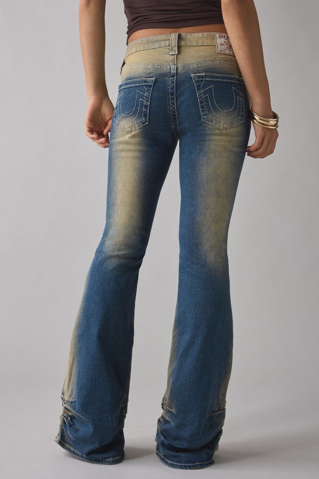 Jean évasé taille mi-haute froncé True Religion #3
