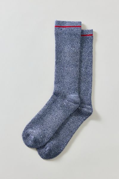Ugg Kyro Cozy Crew Sock In Marled Navy, Men's At Urban Outfitters In Blue