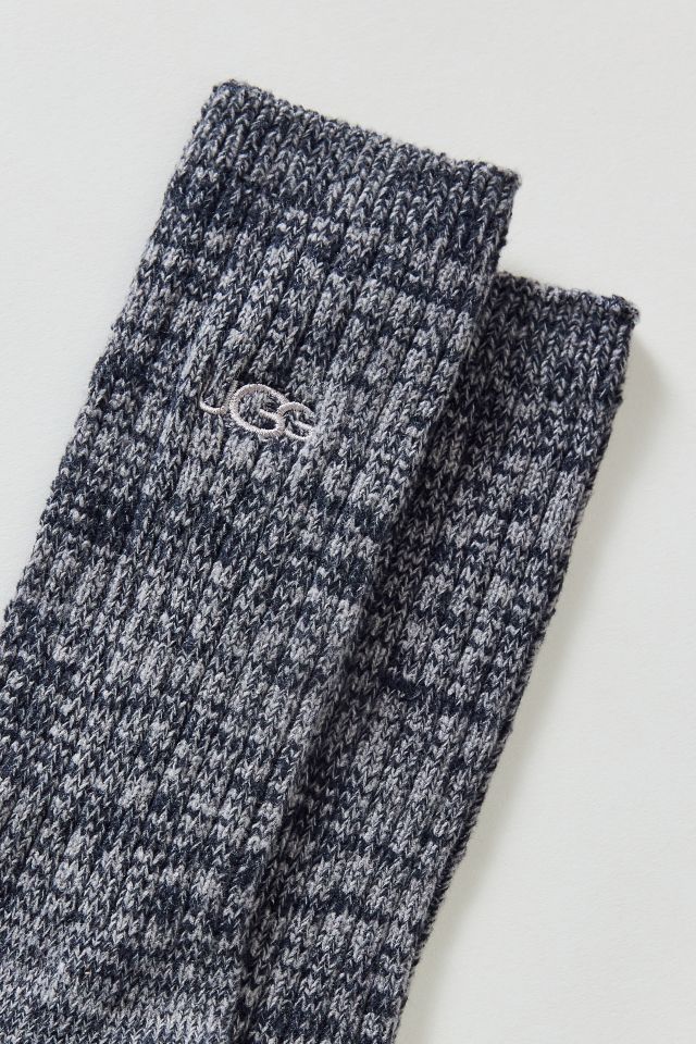 Chaussettes d'équipage en tricot côtelé UGG Trey #1