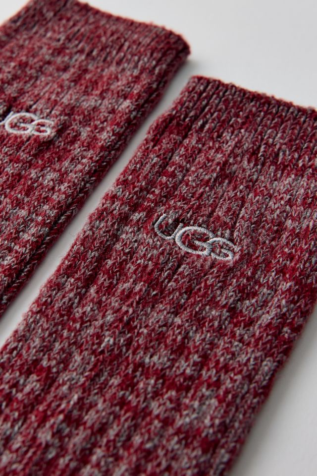 UGG Trey Ribbed Knit Crew Socks #1
