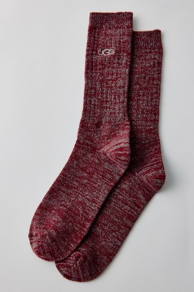 UGG Trey Ribbed Knit Crew Socks
