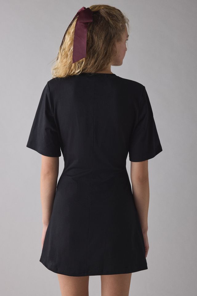 Glamorous Short Sleeve Jersey Knit Mini Dress #1