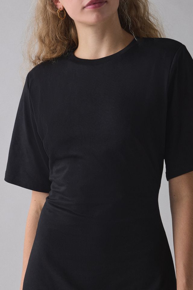 Glamorous Short Sleeve Jersey Knit Mini Dress #3