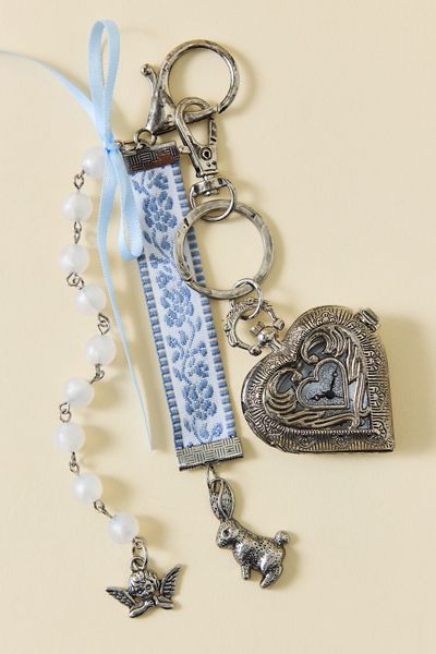 Lacey Watch Locket Keychain