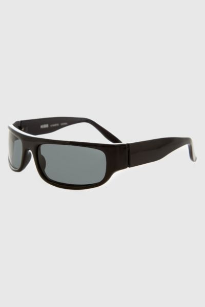 Vintage Black Slim Sunglasses
